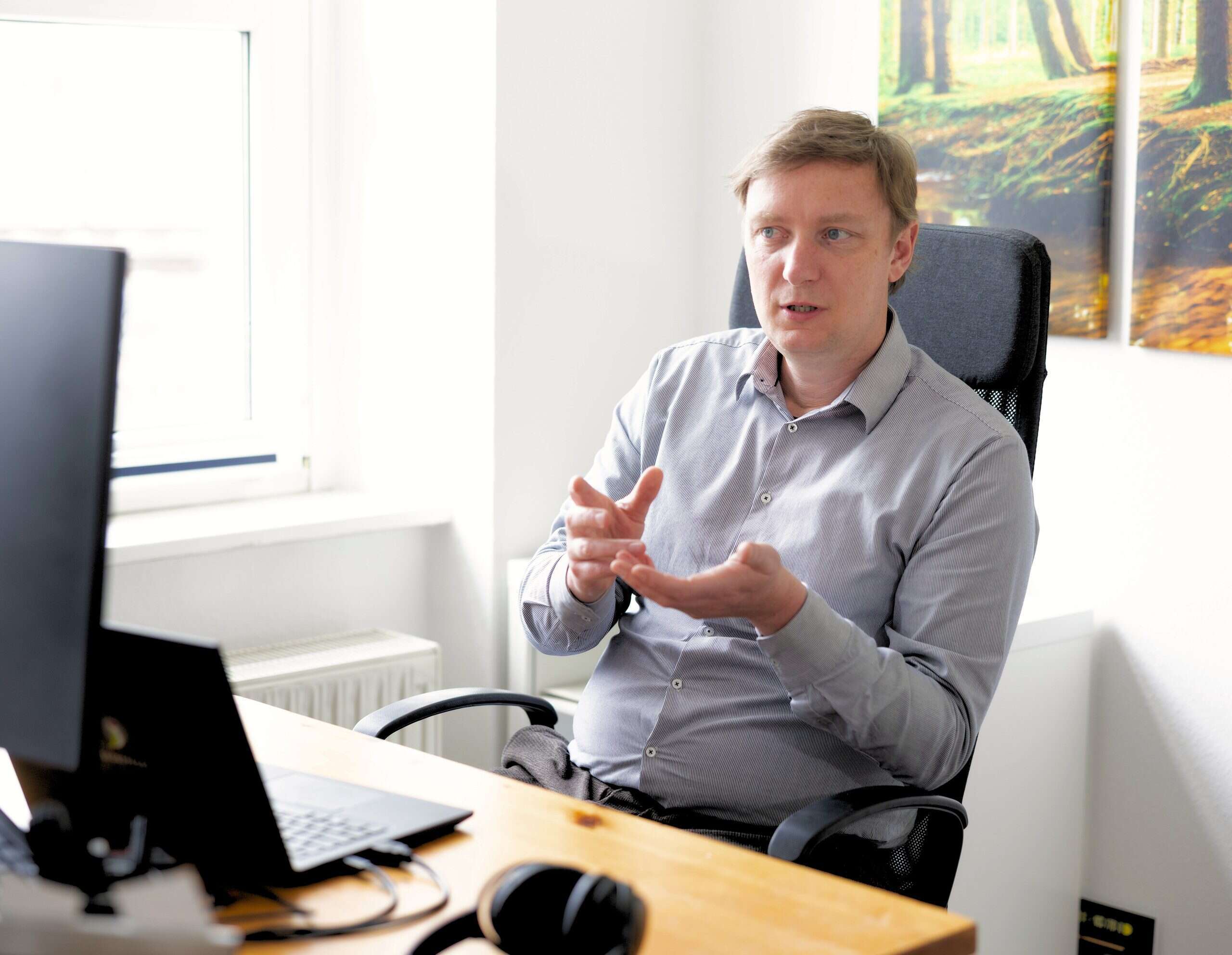 Georg Lempe, Gründer Grünspecht Vision Labs, im Gespräch