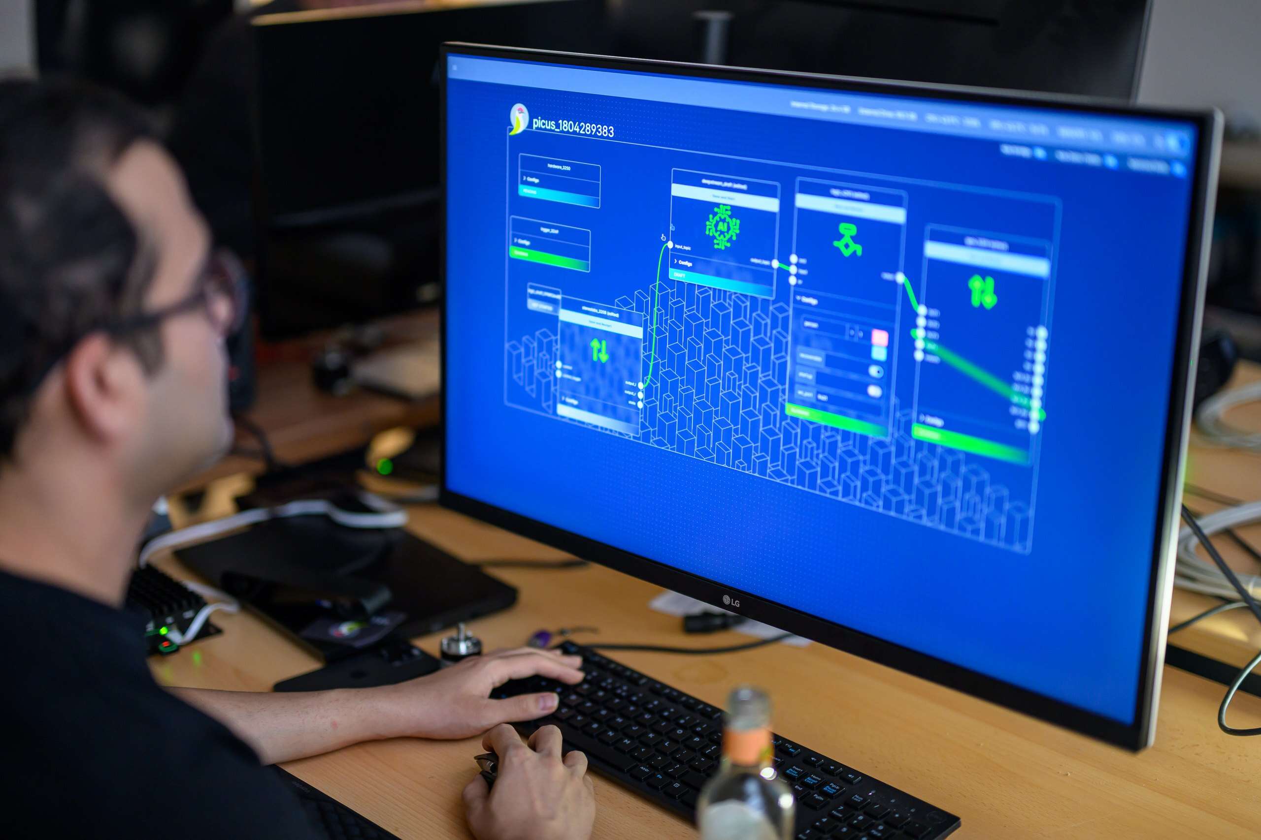 Entwicklung von Embedded- und Anwendungssoftware für KI-gestützte Bildverarbeitung und Echtzeit-Prozessüberwachung